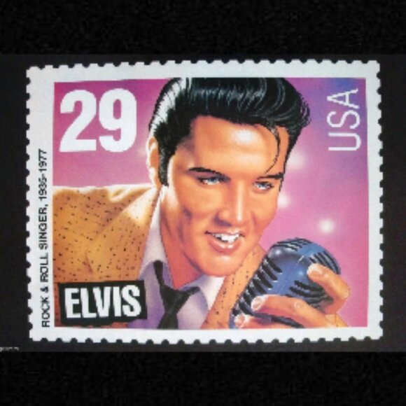 Ten(10) ELVIS PRESLEY 1993 Mint Individual Stamps Unused - Picture 1 of 1